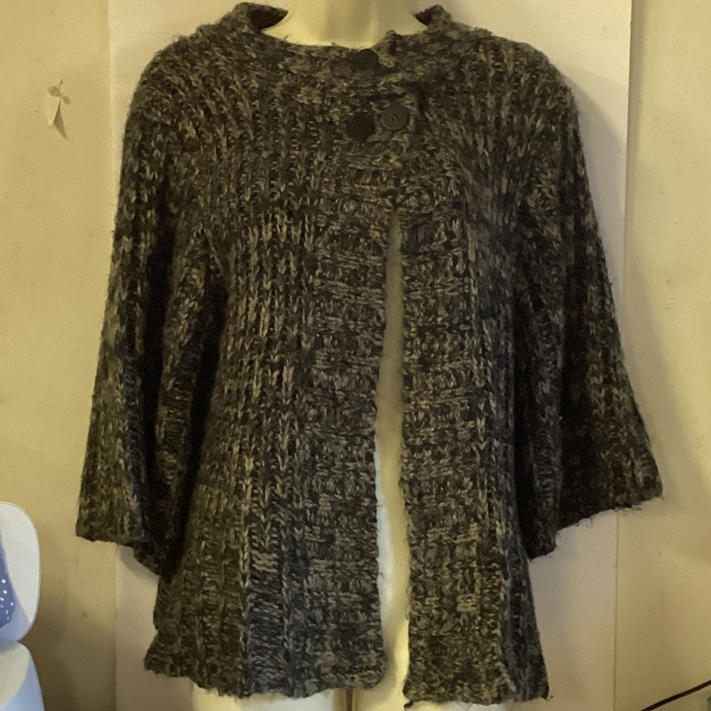 Western Connection Black Cardigan.